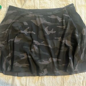 SOLD Athlete black camp skort Size: Small